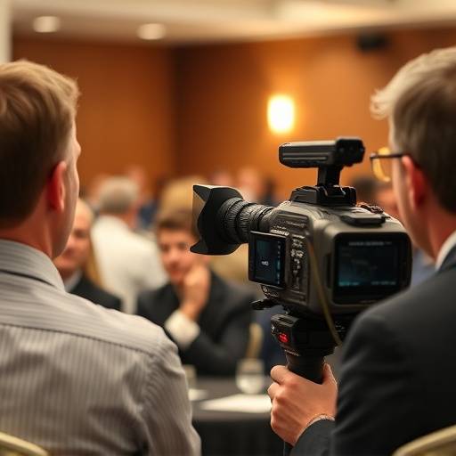 Event videography capturing a corporate conference
